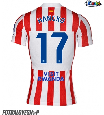 Atletico Madrid David Hancko #17 Domácí Dres 2025-26 Krátký Rukáv